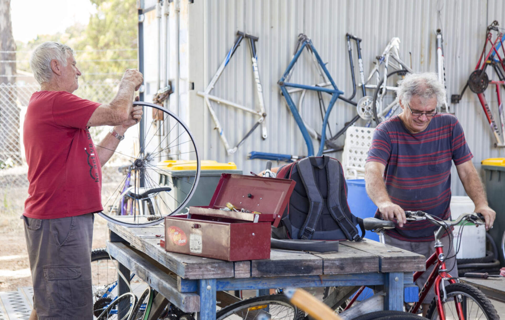 Twowheeled goodwill as old bikes transform lives West Travel Club